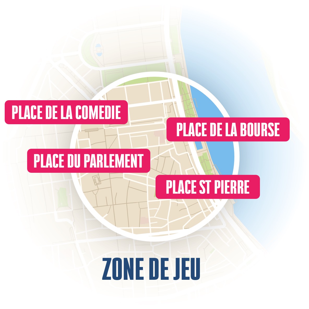 zone du jeu de piste Ă Bordeaux